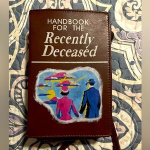 Handbook for the Recently Deceased crossbody purse
